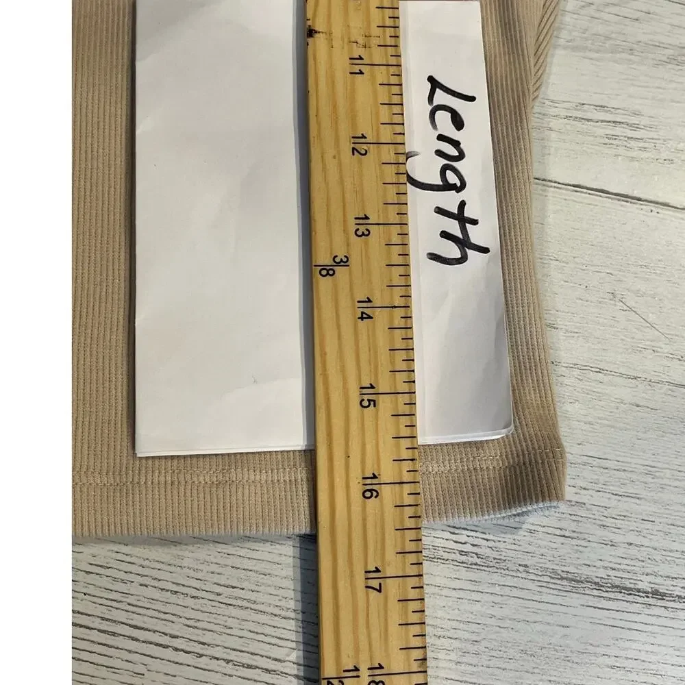 VTG Forever 21 small Y2K tan cream crop top cami lace coquette corset babydoll - Picture 5 of 5